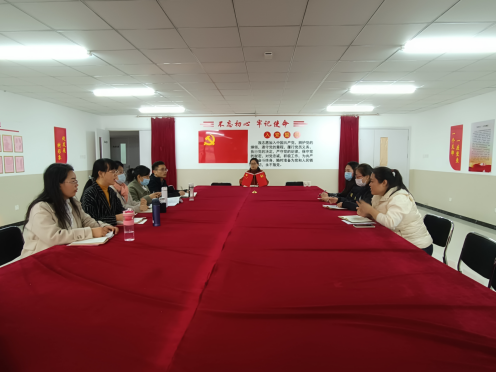 经济管理学院教师党支部启动八项规定精神学习教育专项行动